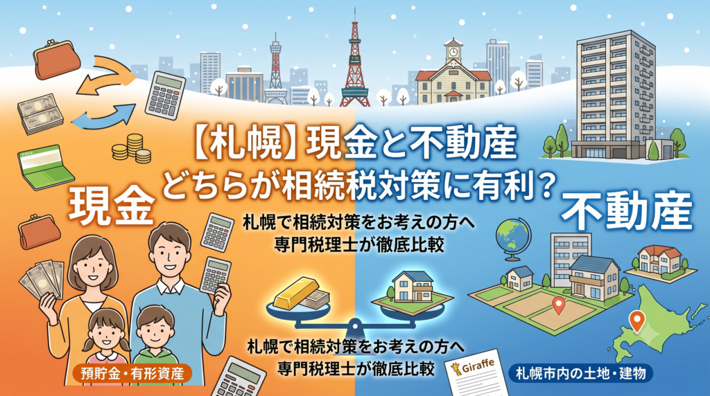 現金と不動産どちらが相続税対策に有利？