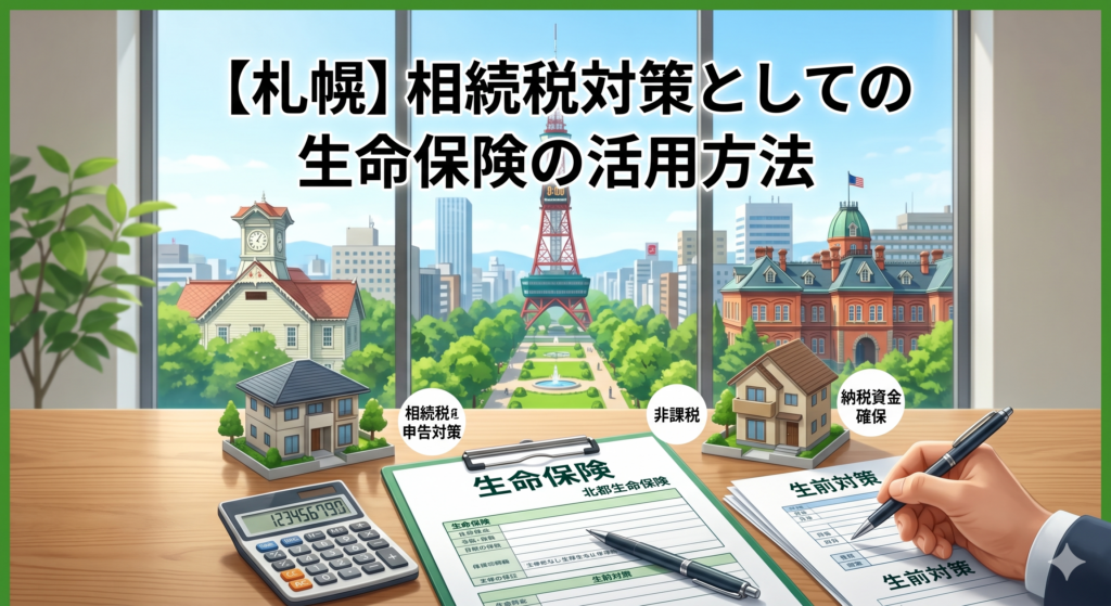 【札幌】相続税対策としての生命保険の活用方法